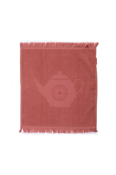 Nef Nef Homeware Kitchen towel Teapot 50x50 Terra