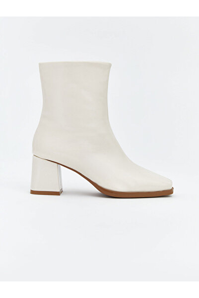 LC Waikiki Peak Yeni Sezon Süet Görünümlü Kadın Topuklu Bot