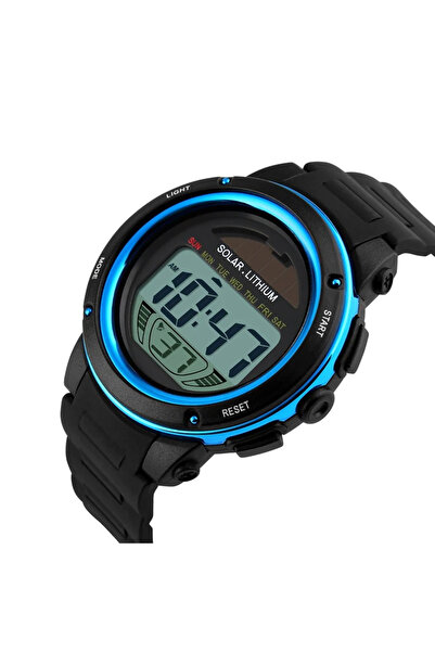 Skmei Men's Watch Solar Chronograph Alarm 5 ATM Digital Casual Sport