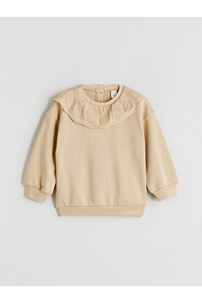 LC Waikiki Vizyon New Season Crew Neck Girls' Sweatshirt