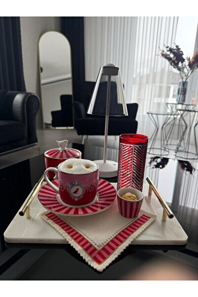 gulora 🌷 BAHAR DÜĞÜMÜ 🧶 Ful El İşçiliği Piko Detaylı Sunum Peçetesi (18x18 cm) (2Lİ SET)