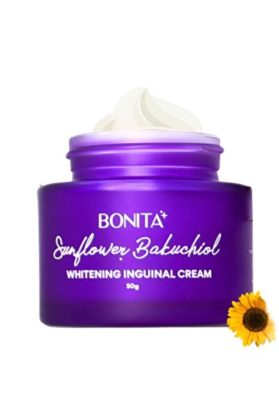 BONİTA كريم تبييض المنطقة الأربية بخلاصة دوار الشمس باكوتشيول 50 جم