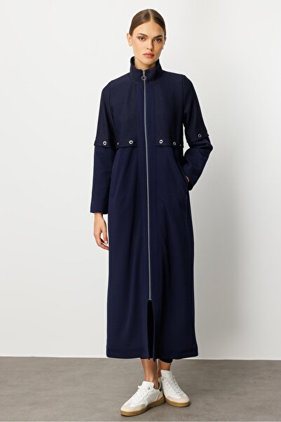 Micca OTTO VE KREP DOKU MİX ASTARLI ALLER GARNİ AKS DETAYLI MEVSİMLİK ZAMANSIZ TRENCH/KAP-Laci