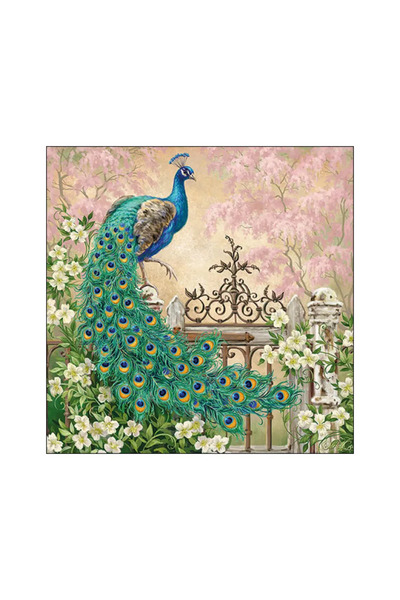 Ambiente Șervețele de masă 33x33 cm Păun nobil FSC