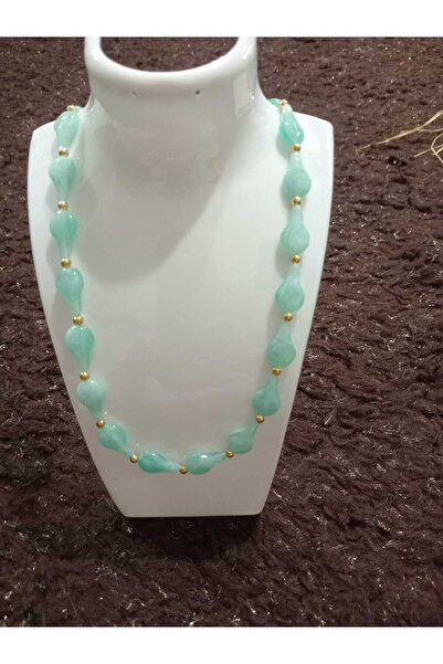 golden takış Water Drop Bohemian Necklace