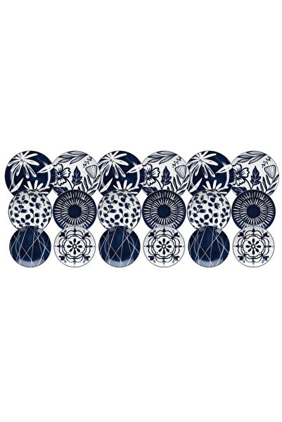 Tognana Set de masă Navy Bloom cu 18 piese -