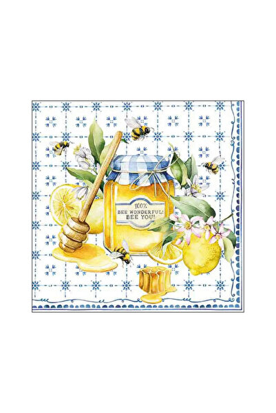 Ambiente Table napkins 33x33cm Bee wonderful FSC Mix