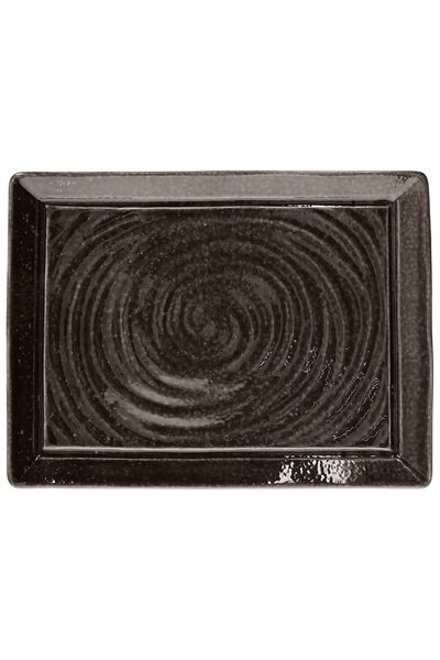 Tognana Organica Roast Platter, Porcelain, 34 x 25 cm, Brown