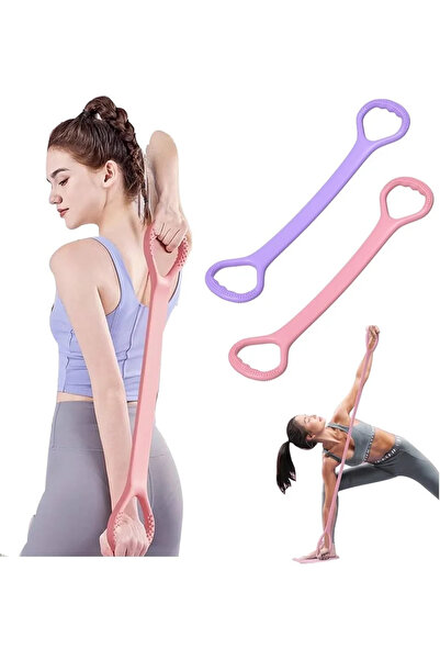 Go İthalat شريط تمارين مقاومة على شكل رقم 8 (5250)