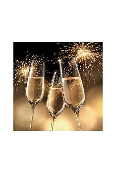 Ambiente Table napkins 33x33 cm Celebration gold FSC Mix