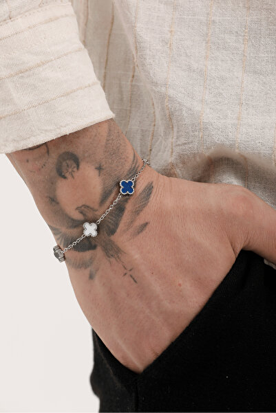 Fjellor Unisex Çok Renkli Orta Boy Figürlü Tasarım Çelik Bileklik