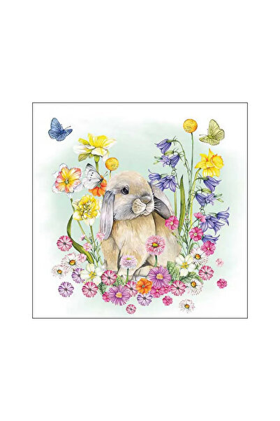 Ambiente Table napkins 33x33 cm Little rabbit FSC Mix