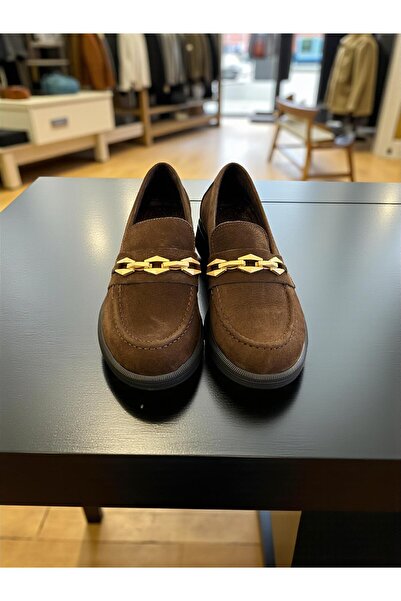 Mammamia D25Ka-725 Brown Genuine Leather Full Orthopedic Women's Casual Daily Shoes