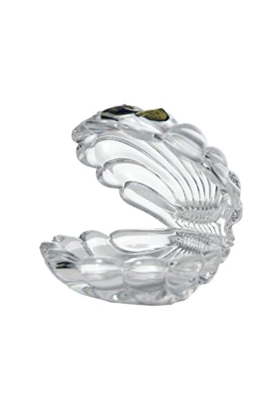 Bohemia Cristal Crystal Bohemia shell candy dish 9 cm