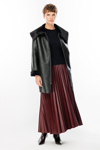 Micca Suni Deri ve Soft Kürk Laminasyon Araboy Basen Örten Spor Zamansız Kaba...