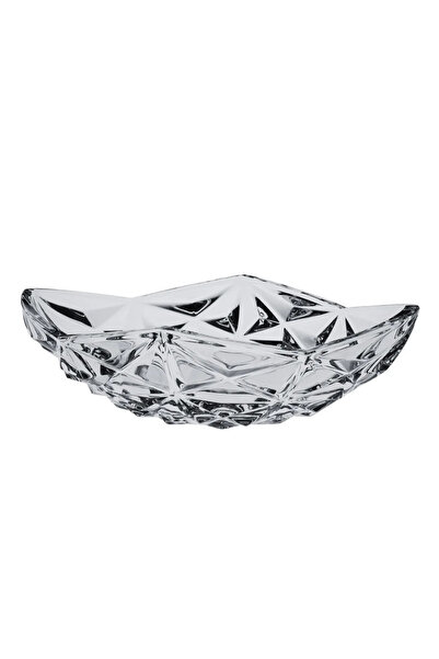 Bohemia Cristal Bohemia Crystal Pyramid Oval Fruit Bowl 380