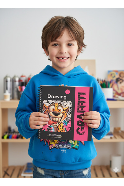 DreamArtgalery Drawing Pad, Graffiti Drawing Pad B4