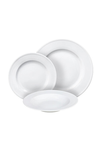 Tognana 18-piece Milano white porcelain table set