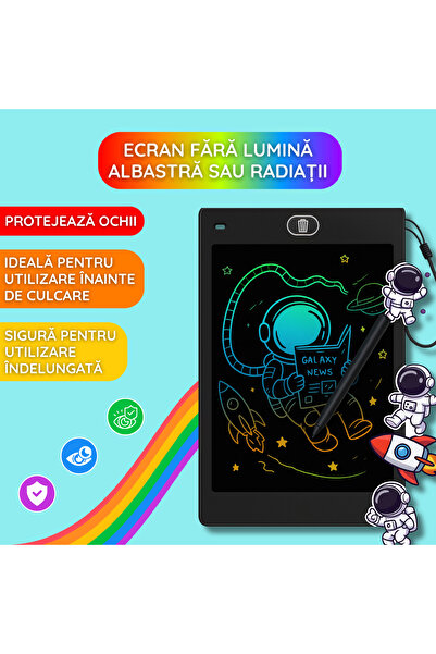 NARCIX Graphics Tablet for Kids, LCD, Anti-Radiation, 10 inch