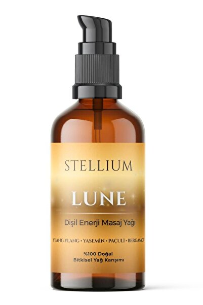 STELLIUM LUNE Dişil Enerji Masaj Yağı – %100 Doğal Bitkisel Yağ