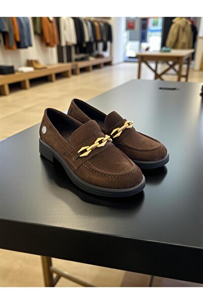 Mammamia D25Ka-725 Brown Genuine Leather Full Orthopedic Women's Casual Daily Shoes