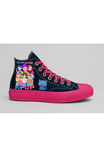 amazoondesing Demon Huntrix Only Boys Printed Girls' Sports Shoes Sneaker