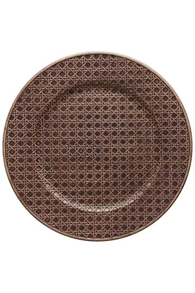 Tognana Round serving platter Vienna Scuro, Polypropylene, 33 cm, Brown