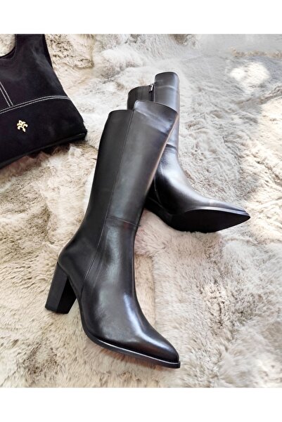 Of&Off Women's Genuine Leather Classic Boots