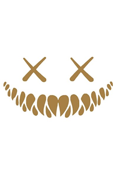 Oracal Demon rearview or body sticker, 40cm, copper