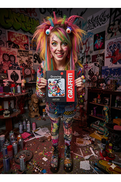 DreamArtgalery Drawing Pad, Graffiti Drawing Pad B4