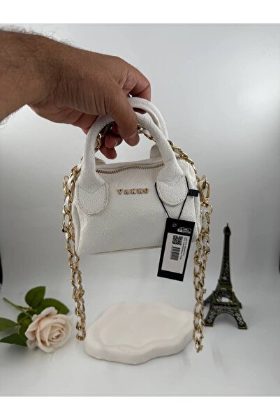 Marka Beyaz Mini Speedy Çanta