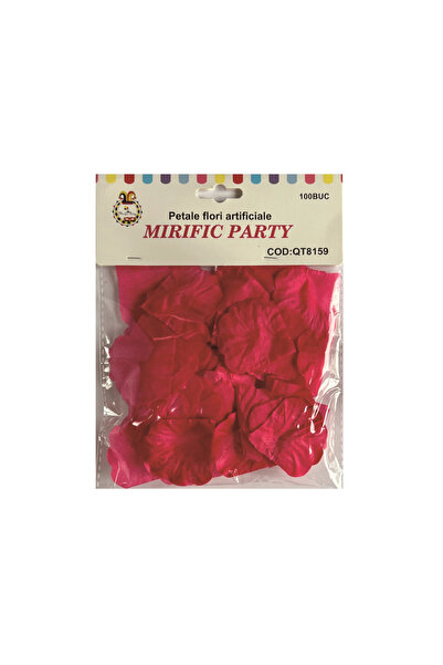 Mirific Party Set de 100 de petale de trandafir magenta, PPQT8159