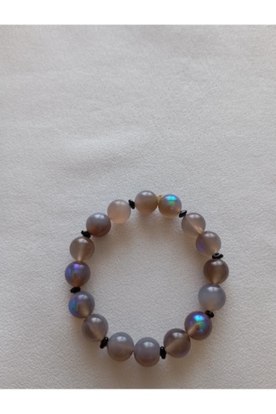 OEM Labradorite Bracelet 10 mm on Elastic