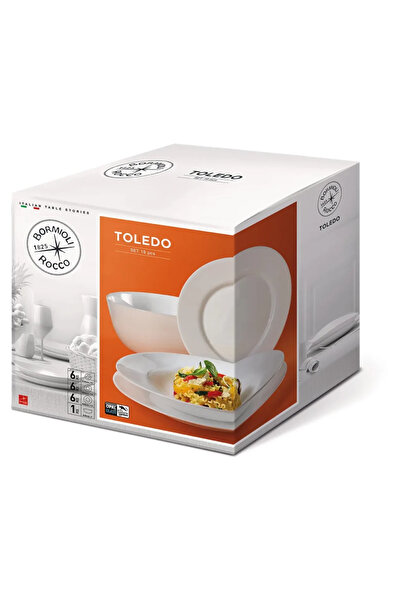 Bormioli Rocco Toledo 19-piece table set -