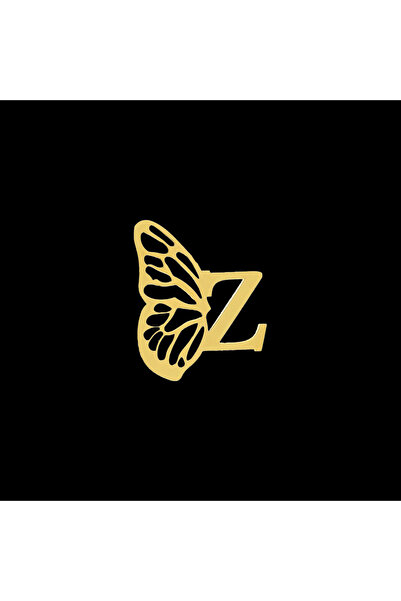 TabiTela 8 ayar altın kolye ucu "Z"harfi GM365 1 gr