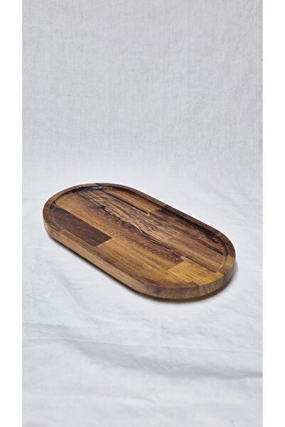 DECOVIBE Doğal Iroko Sunum Tahtası Şarküteri Tabağı