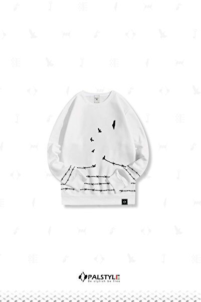 PALSTYLE سويت شيرت Freedom Flight – للجنسين قصة فضفاضة