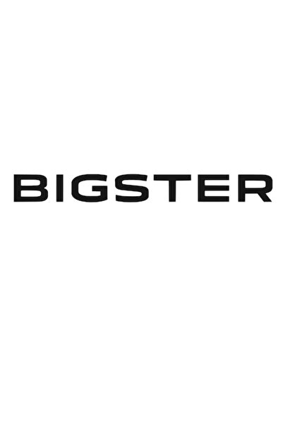 Oracal Car sticker written Bigster for hood or body, 40cm, black