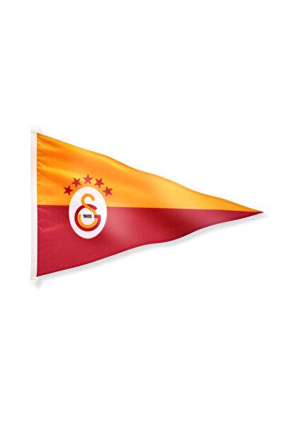 GSStore Galatasaray 5 Yıldızlı Üçgen Tekne Bayrağı 70x105cm U251485
