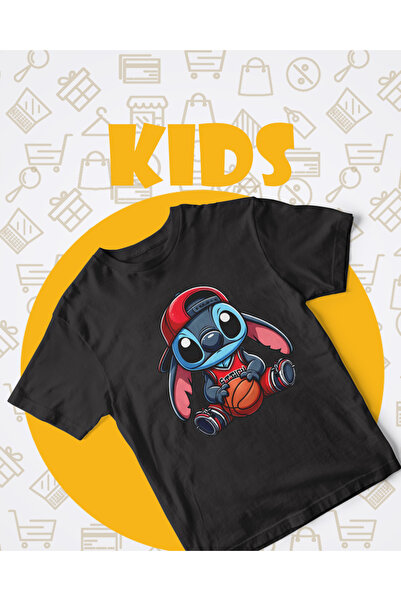 FNBX Stitch-Basketball Kids T-Shirt