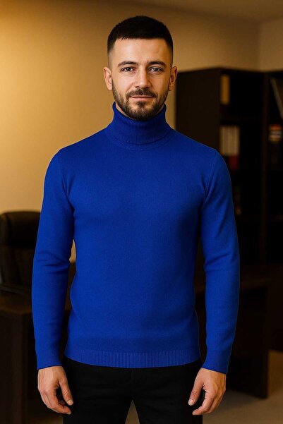 ANATOLIATEKSTILE 🧶 Maletă bărbătească slim fit din tricot fin – elegantă, călduroasă și confortabilă Set 4 bucati