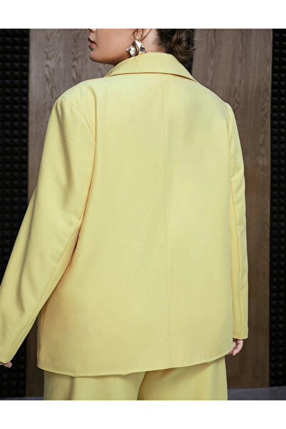 Sheya Shein Curve+ jacket, yellow