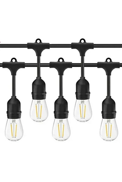 OEMN Ghirlandă luminoasă, 5 metri cu 10 becuri, interconectabile, 220 V