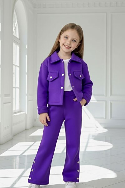 Milon Moda Set de trening cu cu căptușeală din fleece fire în interior