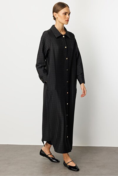 Micca Jakar Kapitone Hafif ve Zamansız Mevsimlik Kullanım İmkanı Sunan Trench / Kap-Siyah