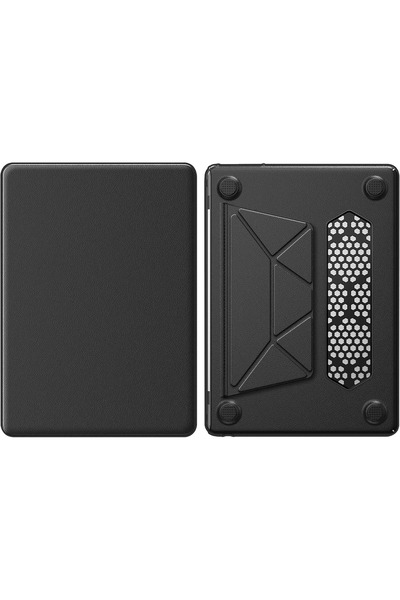 NewFace Lvsqvr MacBook Air 15 2024 MacBook Leather Cover (00601) - Black