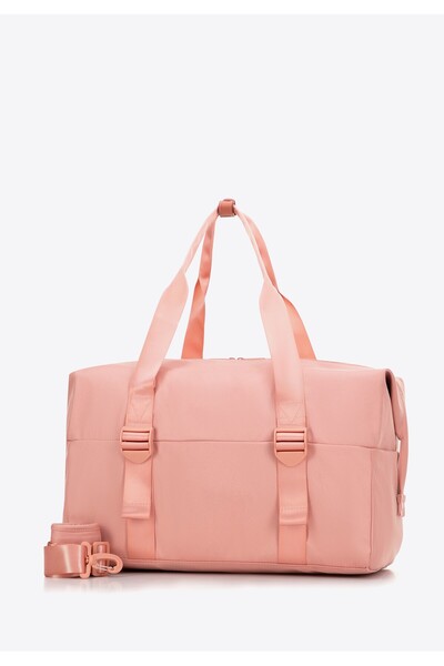 Wittchen Geantă mare de călătorie și sport roz pentru femei, poliester roz