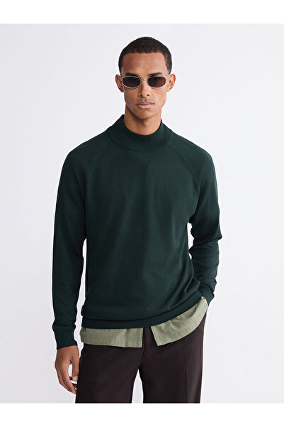 LC Waikiki New Season Half Turtleneck Long Sleeve Men's Knitwear Sweater