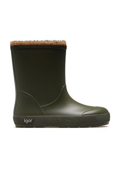 IGOR Yogi Borreguito Unisex Children's Furry Waterproof Boots 25K W10306 Khaki