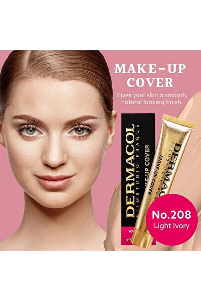 Dermacol Make Up Cover Full Coverage Foundation 30g - Shade 208